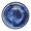 Set Makan Malam Stoneware Glazed Reaktif - Starry Sky